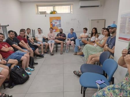 OLEI Jóvenes y Haifa en el Ulpan Etzion