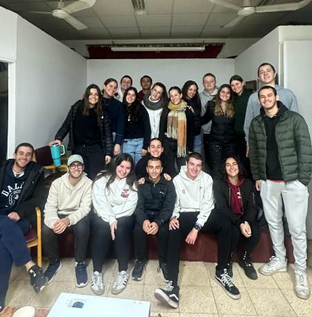 Jóvenes de Hanoar Hazioni en Haifa, Israel