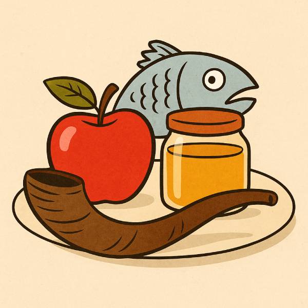 ✨ Entre manzanas, miel y pecados extras: humor judío de Año Nuevo