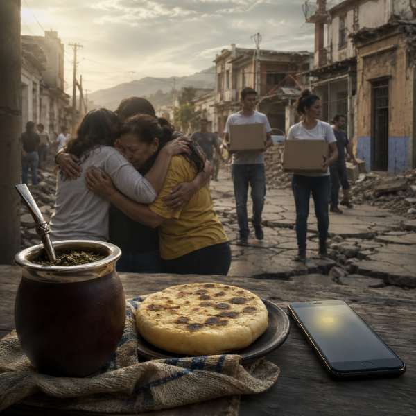 La tierra no avisa. Solo se sacude